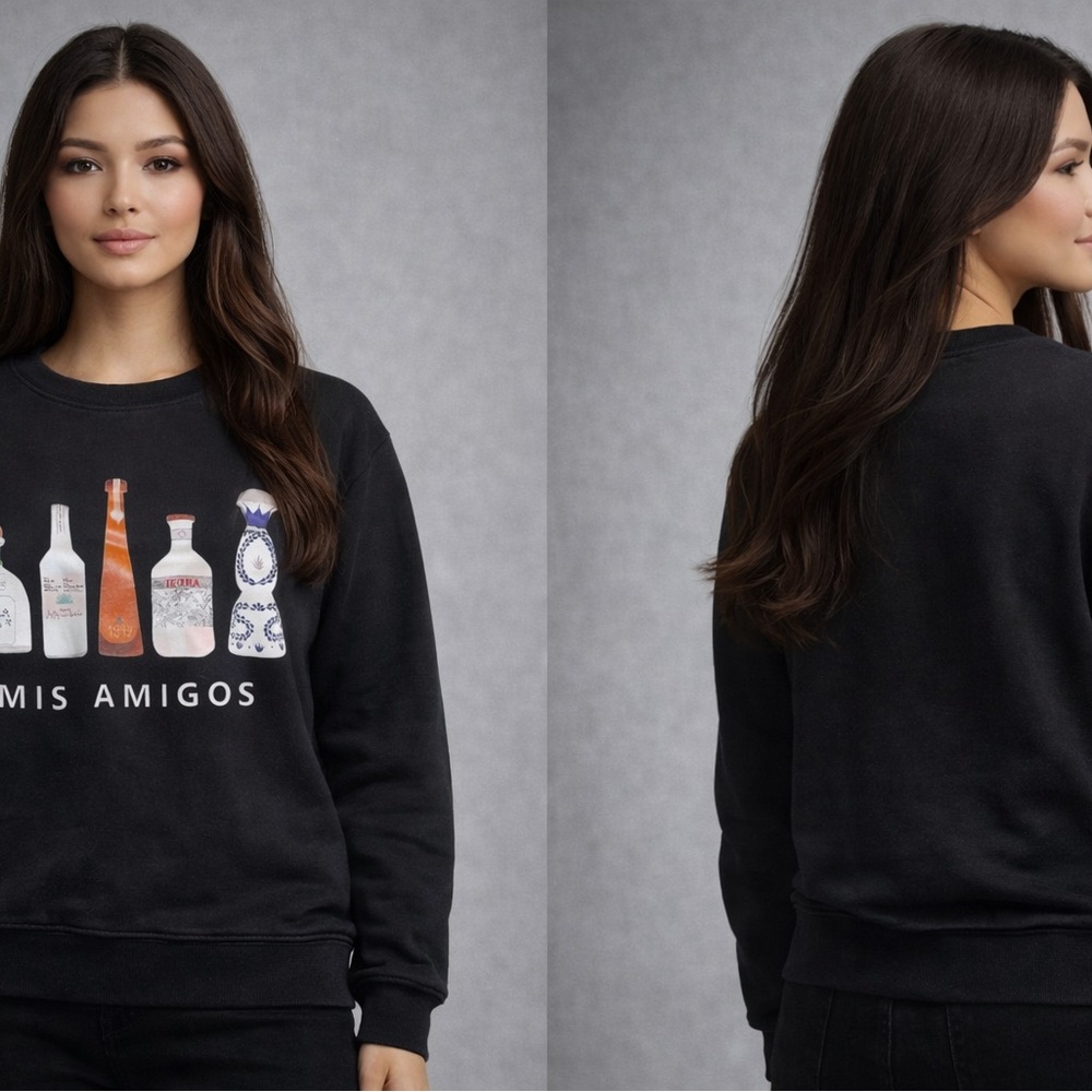 Black Crew Neck Sweater